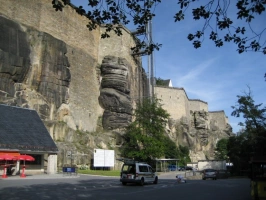 hradby pevnosti Königstein