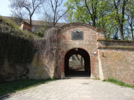 vstupní brána na hrad Špilberk