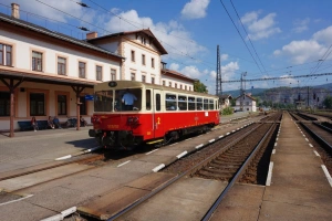 Zubrnická museální železnice - stanice Ústí nad Labem Střekov