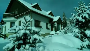 krásná zima u chalupy Ostravice