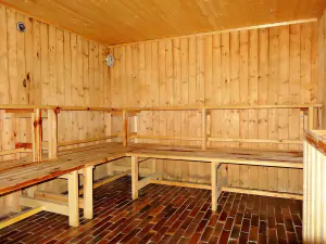 k dispozici je také sauna