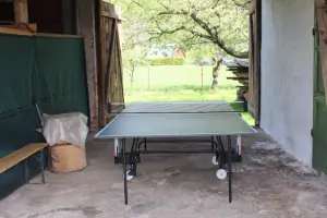 stolní tenise ve stodole