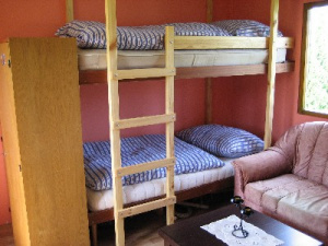 V pokoji jsou k dispozici 2 patrové postele