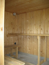 K dispozici je také sauna
