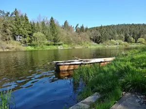 řeka Otava je rájem rybářů