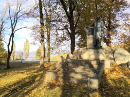 Pomník Adalberta Stiftera v Horní Plané.