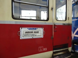 vlak směr Jindřichův Hradec