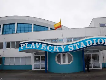 Plavecký stadion v Českých Budějovicích