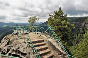 Z mnoha vyhlídek se vám naskytne úchvatný výhled.