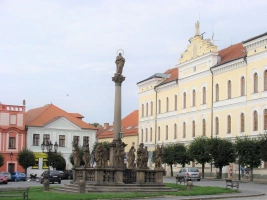 Písek - historické náměstí