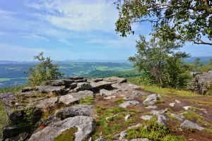 výhled z Děčínského Sněžníku