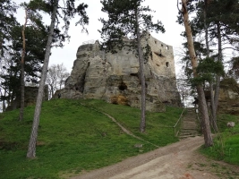 skalní hrad Valečov