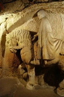 Jeskyně Blanických rytířů - socha Svatého Václava