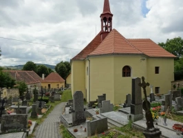 kostel a fara v Hošticích byly ve filmech Slunce seno domovem faráře Otíka