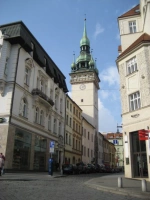 Stará radnice v Brně se nachází v ulici Radnická