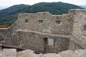 zřícenina hradu Hukvaldy