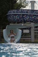 Letní koupaliště Zábrdovice - tobogán s dojezdovým bazénem
