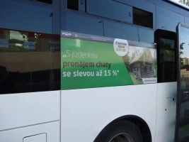 součástí informační kampaně IDS JMK je 33 bannerů pro DDS TOUR