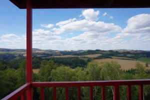 výhled z Burianovy rozhledny