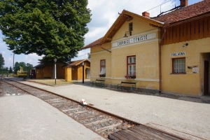 Zubrnická museální železnice - stanice Zubrnice
