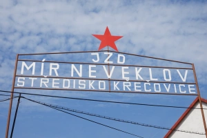 Křečovice - obec, kde se natáčel film Vesničko má středisková - známá filmařská brána do JZD 