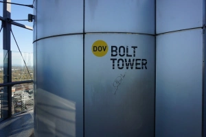 věž Bolt Tower pokřtil světoznámý atlet Yusain Bolt