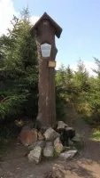 nejvyšší hora Jizerských hor - Smrk má výšku 1124 m. n. m.