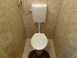 přes koupelnu je přístupné samostatné WC