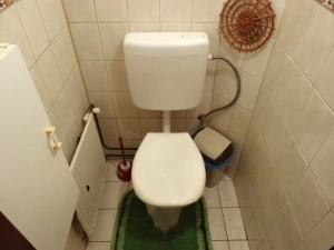 samostatné WC v přízemí