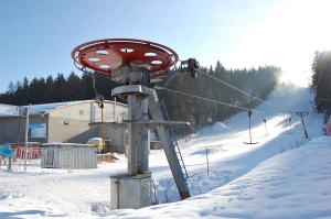 skiareál Nová Paka - Máchovka (9 km od chalupy)