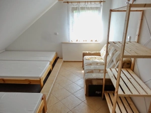 4-lůžková ložnice v podkroví