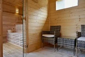 finská sauna s předsíňkou
