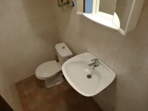 součástí ložnice je koupelna se sprchovým koutem a WC