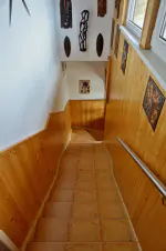 schodiště do podkrovního apartmánu