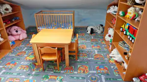 podkrovní apartmán - herna s hračkami pro malé děti