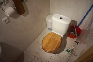 samostatné rezervní WC v přízemí
