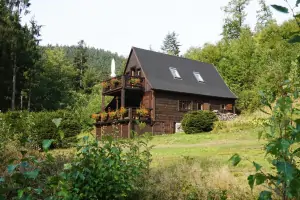 chata Lipí se nachází v malebné přírodě Pekelského údolí u lesa a řeky Metuje