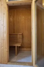 v zimě je k dispozici sauna