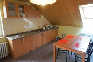 kuchyně v podkroví