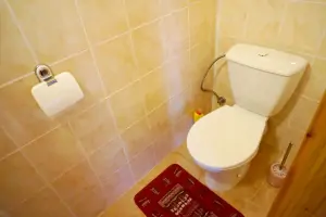 k ložnici s dvojlůžkem a 2 lůžky náleží samostatné WC