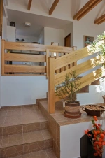schodiště do apartmánu