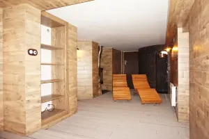 odpočívárna a ochlazovna sauny
