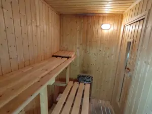 sauna v sutérenu