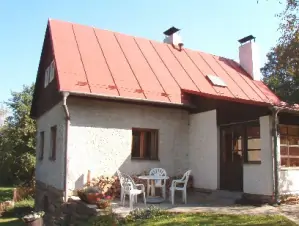 Chata Křížovice je umístěna do pěkné přírody Českomoravské vrchoviny