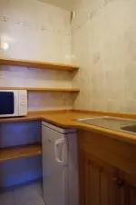 apartmán - mini kuchyňka u ložnice se 2 lůžky