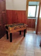 multifunkční hrací stůl v chodbě