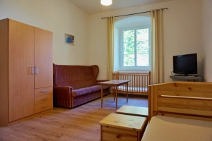 apartmán č. 3 - obytná ložnice se 2 lůžky