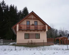 chata Boňkov má i v zimě své kouzlo