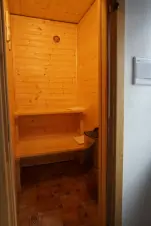 finská sauna pro 2 os. v přízemí chaty