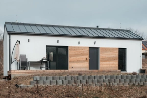 rekreační domeček Staré Hodějovice - zimní fotografie